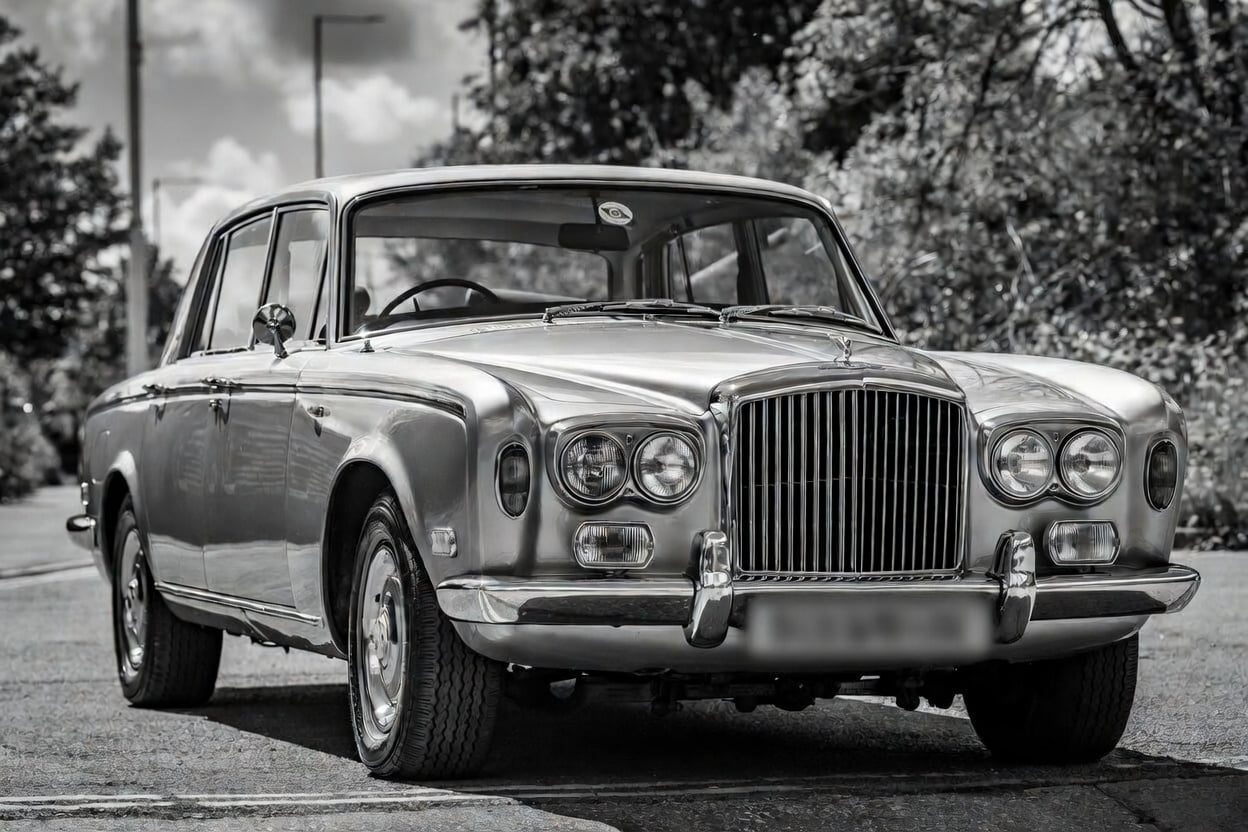 Bentley S-series at the hangar